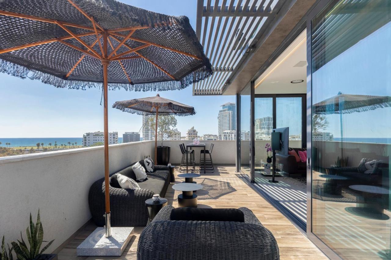 Blue Sky Penthouse By Five Stay Tel Awiw Zewnętrze zdjęcie